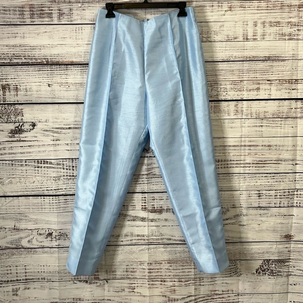 Faux Silk Pants